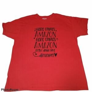 Here comes amazon tshirt unisex shirt